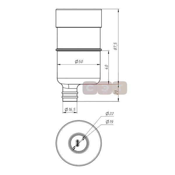 Сифон G-35 MINI